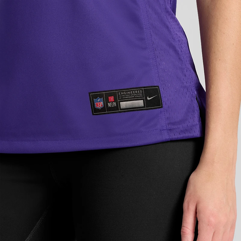 Maillot Nike Isaiah Rodgers violet pour femme des Vikings du Minnesota