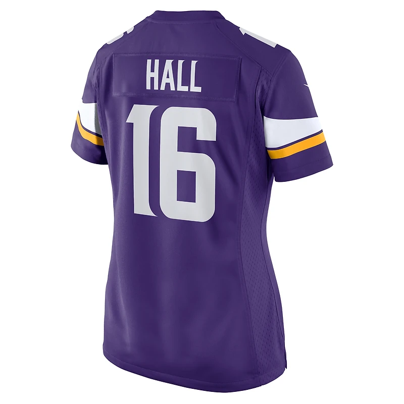 Women's Nike Jaren Hall Purple Minnesota Vikings Game Jersey