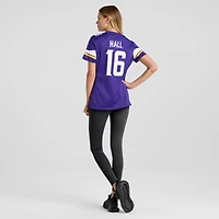 Maillot de match Nike Jaren Hall violet des Vikings du Minnesota pour femme