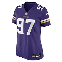 Women's Nike Javon Hargrave  Purple Minnesota Vikings Team Game Jersey