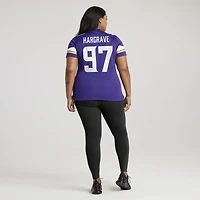 Women's Nike Javon Hargrave  Purple Minnesota Vikings Team Game Jersey