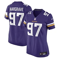 Women's Nike Javon Hargrave  Purple Minnesota Vikings Team Game Jersey