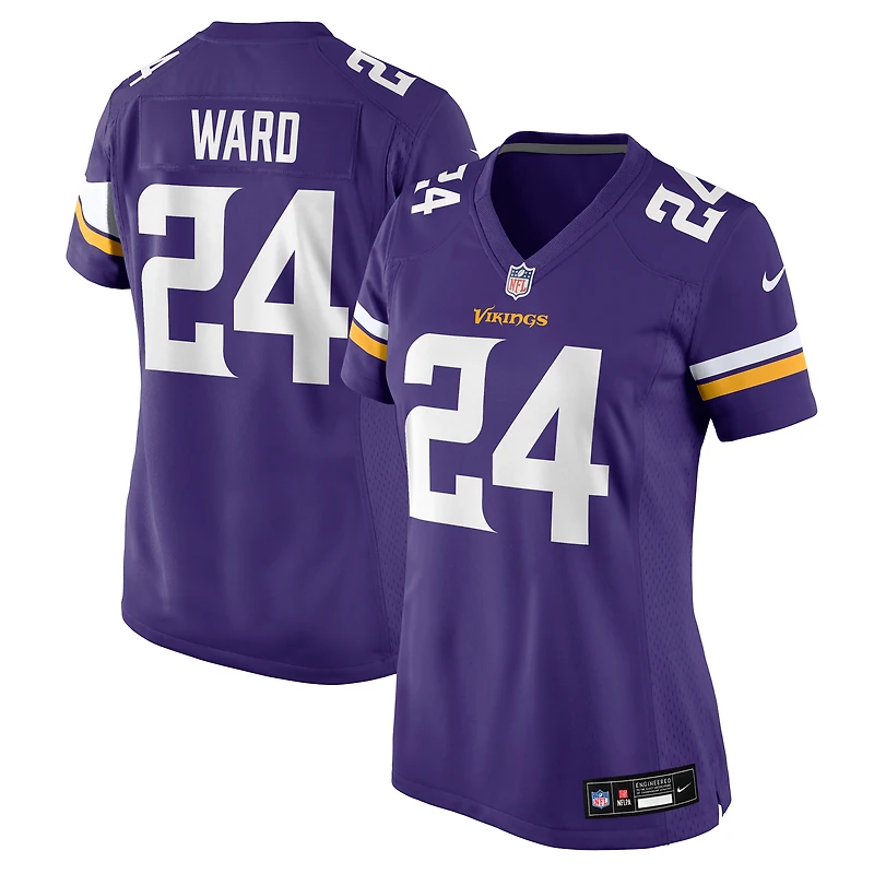 Women's Nike Jay Ward  Purple Minnesota Vikings Team Game Jersey