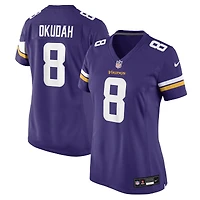 Women's Nike Jeff Okudah  Purple Minnesota Vikings Team Game Jersey