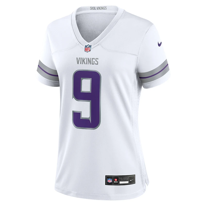 Women's Nike J.J. McCarthy White Minnesota Vikings Alternate Game Player Jersey