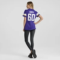 Women's Nike Joe Huber  Purple Minnesota Vikings Team Game Jersey