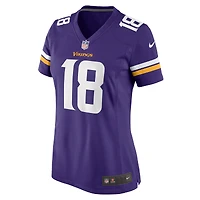 Women's Nike Justin Jefferson  Purple Minnesota Vikings Game Jersey