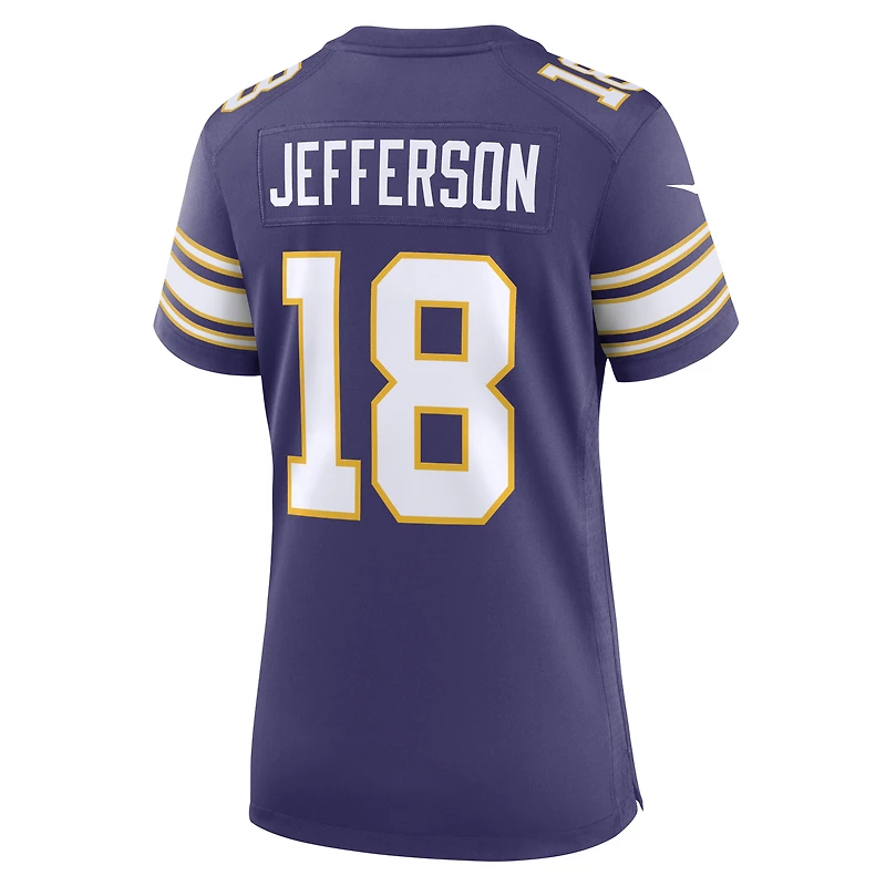 Women's Nike Justin Jefferson Purple Minnesota Vikings Player Jersey