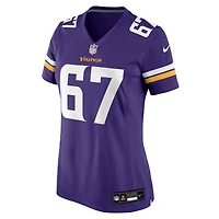 Women's Nike Justin Skule  Purple Minnesota Vikings Team Game Jersey