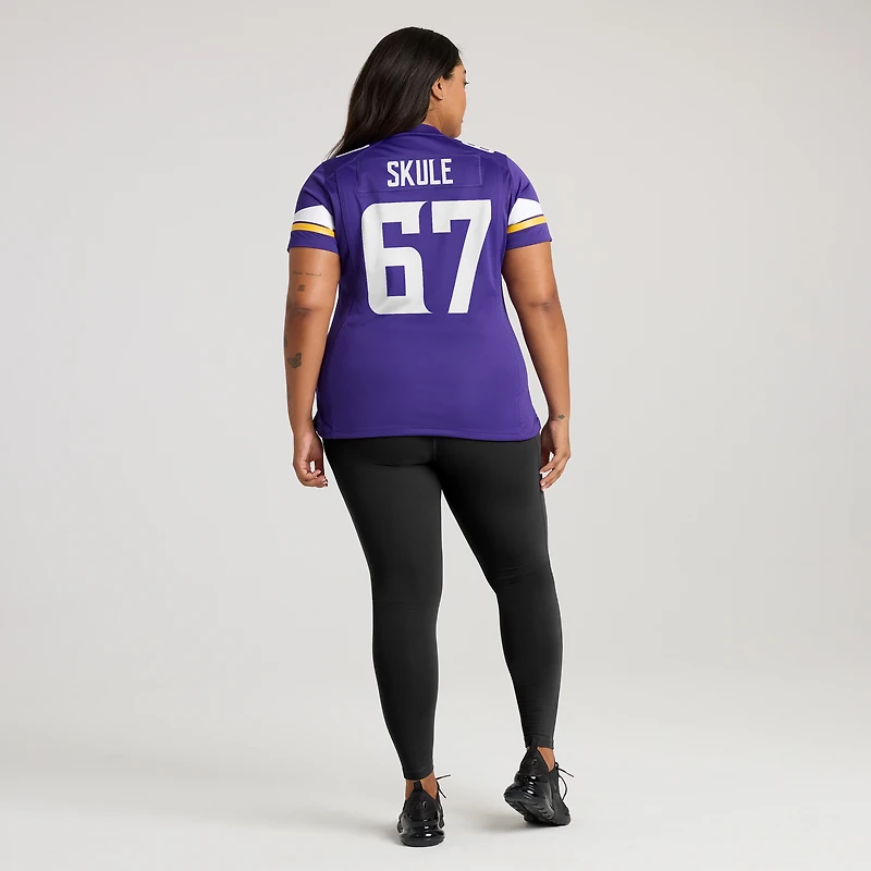 Maillot Nike Justin Skule violet pour femme des Vikings du Minnesota