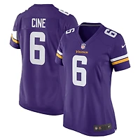 Maillot de joueur jeu Nike Lewis Cine violet Minnesota Vikings pour femme