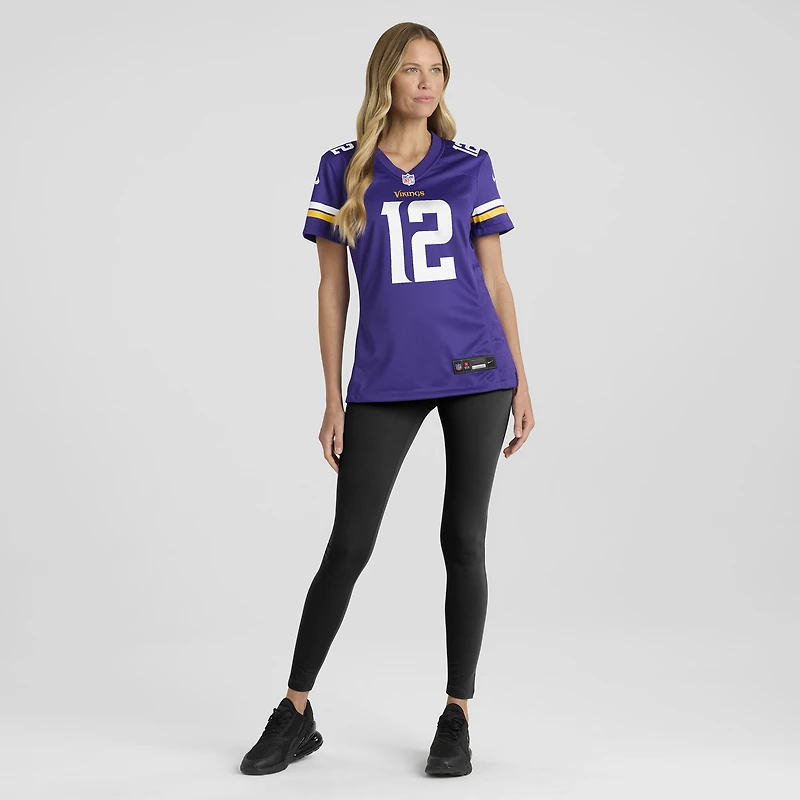 Women's Nike Max Brosmer  Purple Minnesota Vikings Team Game Jersey