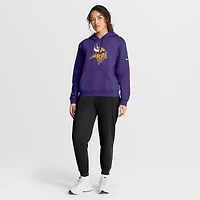 Women's Nike Purple Minnesota Vikings Club Fleece Pullover Hoodie