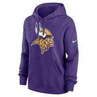 Women's Nike Purple Minnesota Vikings Club Fleece Pullover Hoodie
