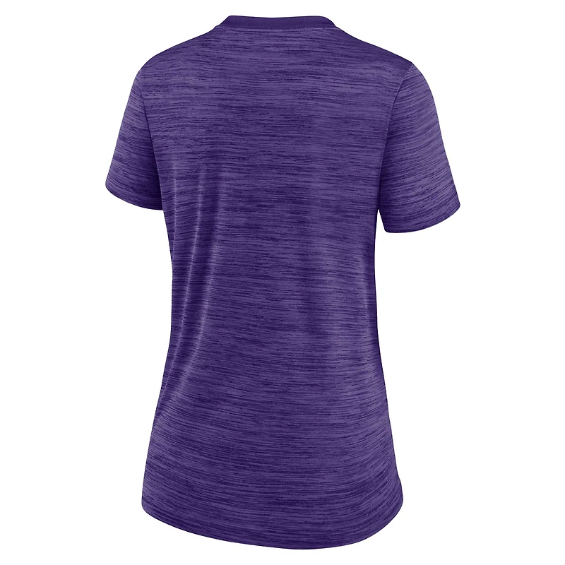 Women's Nike  Purple Minnesota Vikings Sideline Performance T-Shirt