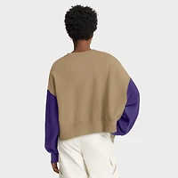 Sweat-shirt surdimensionné Nike Tan Minnesota Vikings pour femme