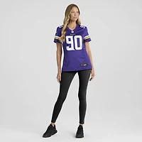 Women's Nike Tyrion Ingram-Dawkins  Purple Minnesota Vikings Team Game Jersey