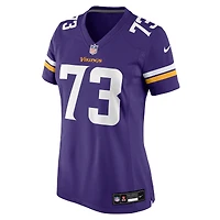 Women's Nike Walter Rouse  Purple Minnesota Vikings Team Game Jersey