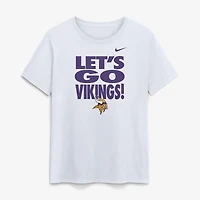 T-shirt Nike blanc Minnesota Vikings Primetime pour femmes