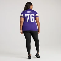 Women's Nike Will Fries  Purple Minnesota Vikings Team Game Jersey