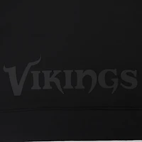 Women's Pro Standard Black Minnesota Vikings Jeweled Cropped Pullover Hoodie