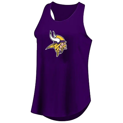 Women's Profile  Purple Minnesota Vikings Plus Basic Tank Top