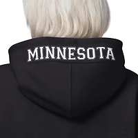Women's Starter  Black Minnesota Vikings 4th Down Full-Zip Hoodie