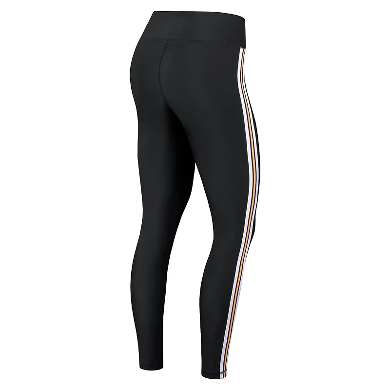 Leggings à blocs de couleurs noirs Minnesota Vikings pour femmes WEAR by Erin Andrews