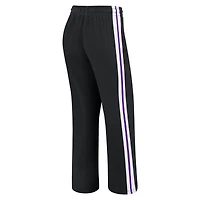 Pantalon droit color-block noir WEAR by Erin Andrews pour femme, motif Vikings du Minnesota