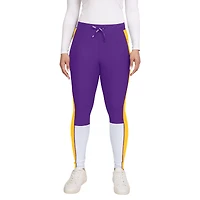 Women's WEAR by Erin Andrews Purple/Gold Minnesota Vikings Color-Block Leggings