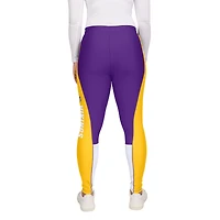 Women's WEAR by Erin Andrews Purple/Gold Minnesota Vikings Color-Block Leggings