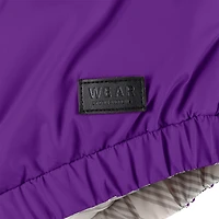 Doudoune réversible courte entièrement zippée violette/blanche Minnesota Vikings WEAR by Erin Andrews pour femme