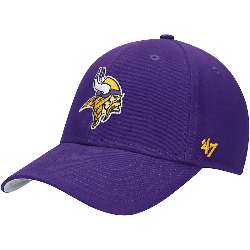 Casquette ajustable MVP Basic Minnesota Vikings '47 violet pour jeune