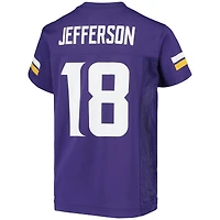 Jeune Justin Jefferson Violet Minnesota Vikings Replica Player Jersey