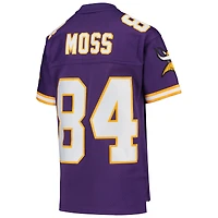 Youth Mitchell & Ness Randy Moss Purple Minnesota Vikings 1998 Legacy Retired Player Jersey