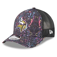 Casquette ajustable 9FORTY NFL Crucial Catch 2025 des Vikings du Minnesota New Era pour jeunes