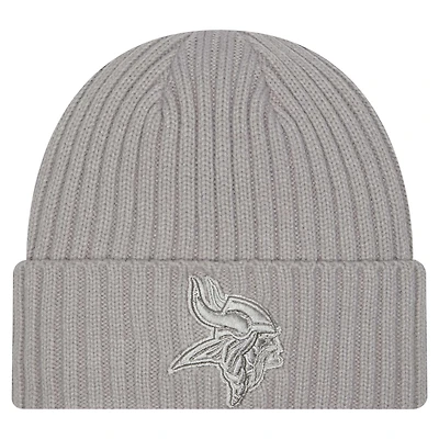 Bonnet tricoté à revers avec pack de couleurs des Vikings du Minnesota de New Era pour jeunes