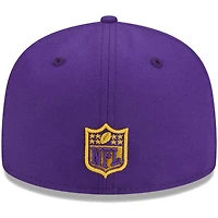 Casquette ajustée 59FIFTY Main des Vikings du Minnesota New Era pourpre pour jeune