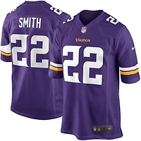 Maillot de match Nike Harrison Smith violet pour jeunes des Vikings du Minnesota