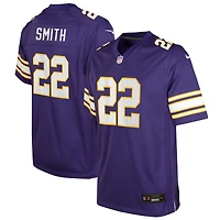 Maillot de match Nike Harrison Smith violet pour jeune des Minnesota Vikings