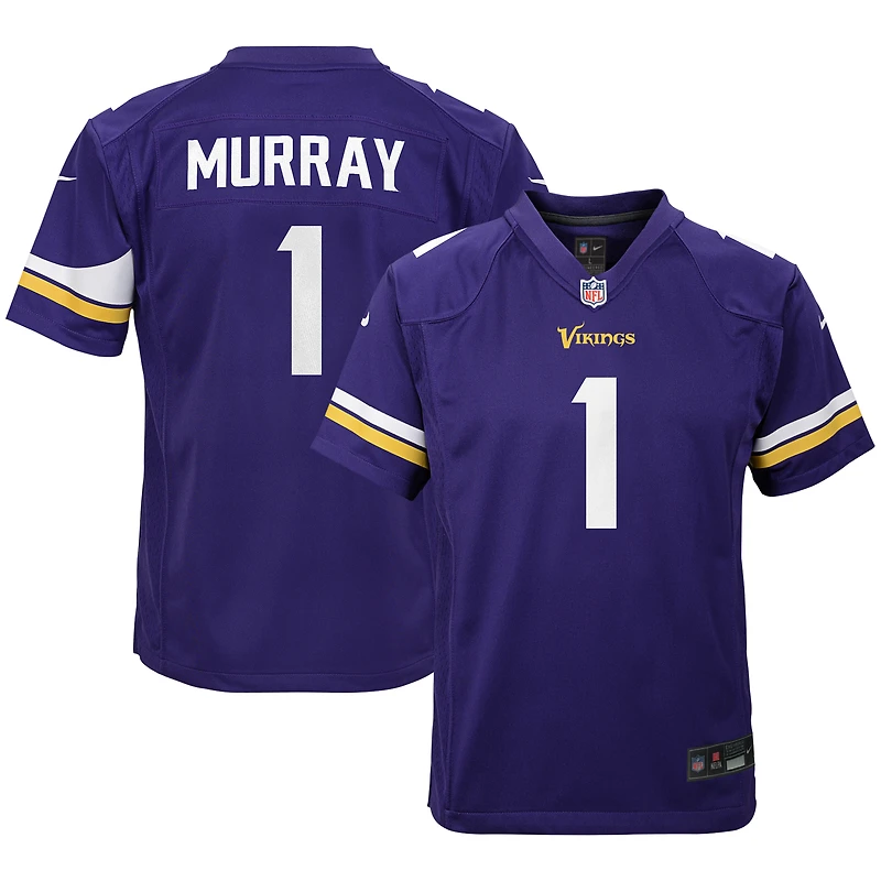 Maillot de match Nike Kyler Murray violet pour enfant, Minnesota Vikings, Nike, jeunes