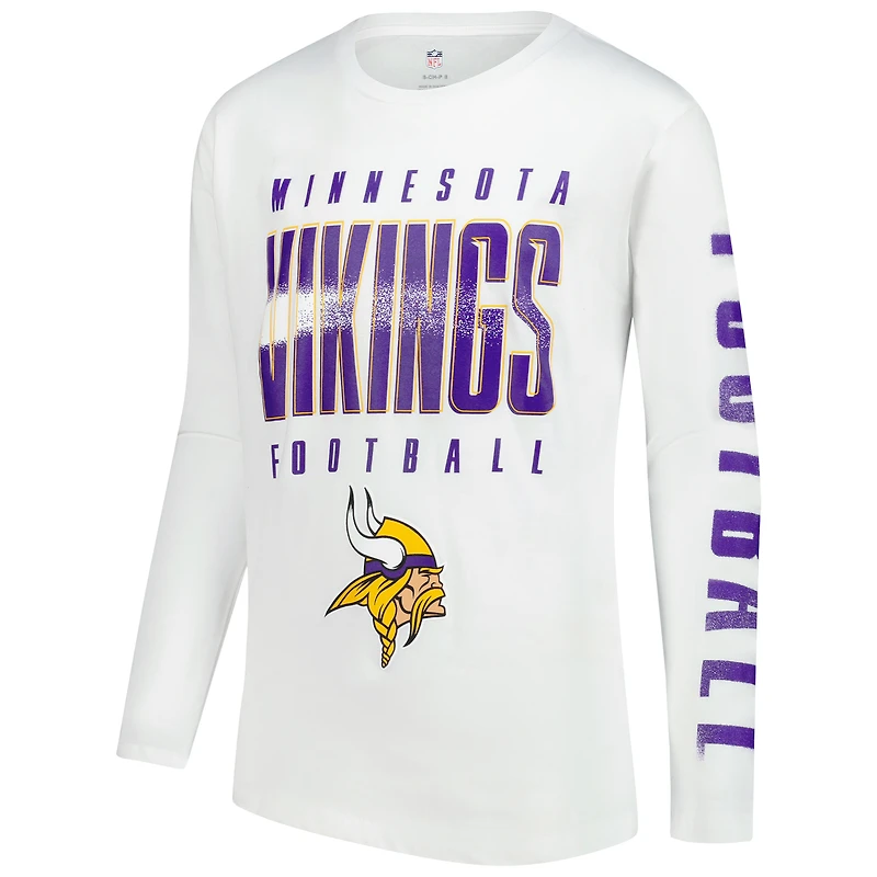 Ensemble de t-shirts jeunesse Outerstuff Minnesota Vikings The Mix Combo