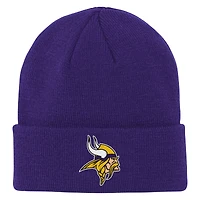 Bonnet en tricot à revers dégradé violet pour jeunes Outerstuff des Vikings du Minnesota