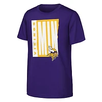 T-shirt violet « Tear It Up » des Vikings du Minnesota pour jeunes Outerstuff