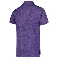 Youth Wes & Willy Purple Minnesota Vikings Cloudy Yarn Polo
