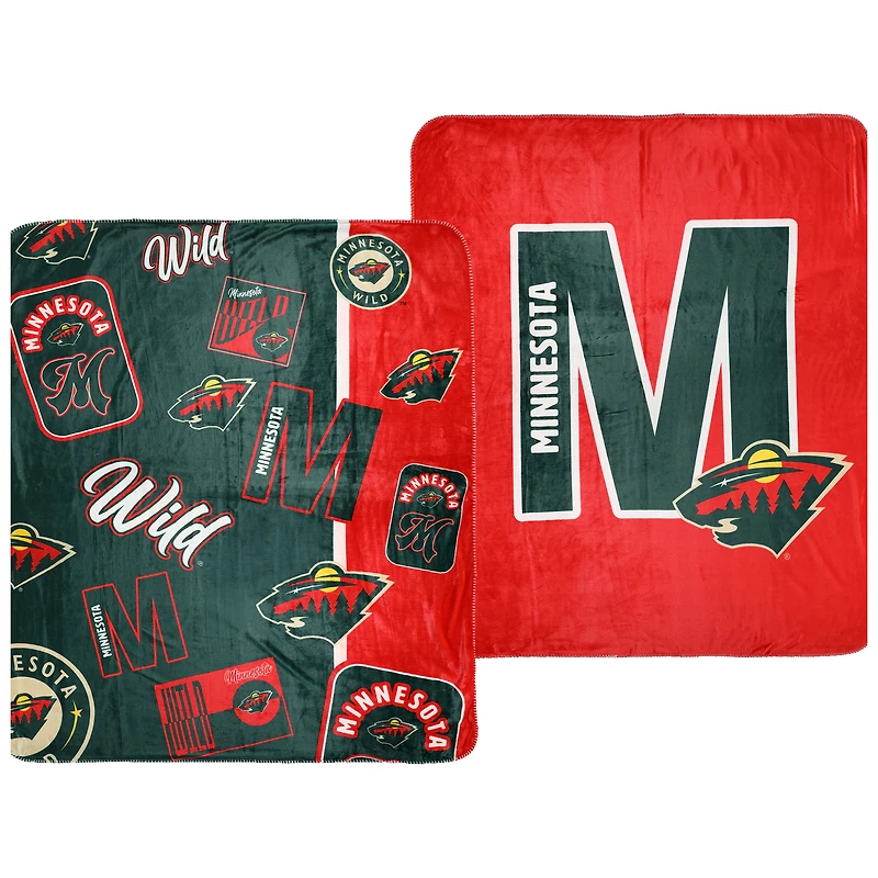 Couverture tissée Dream Weave Minnesota Wild 50" x 60"