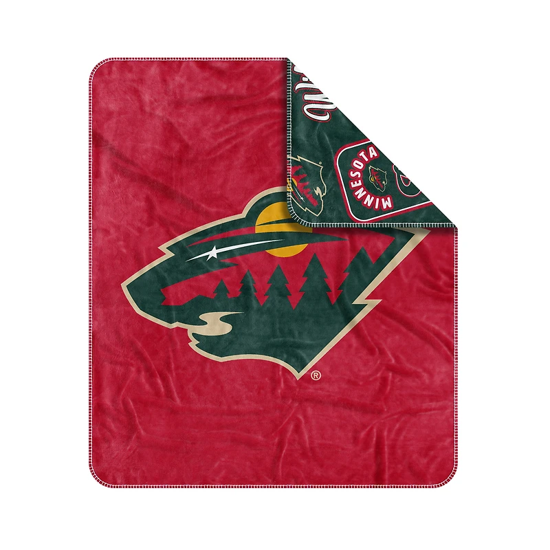 Couverture tissée Dream Weave Minnesota Wild 50" x 60"