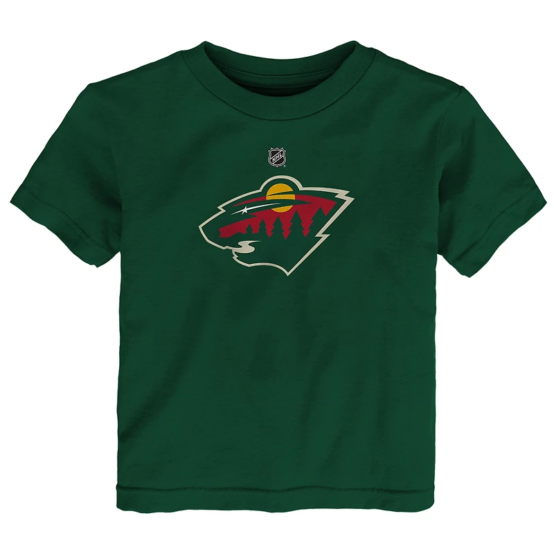 Infant Outerstuff Green Minnesota Wild Primary Logo T-Shirt