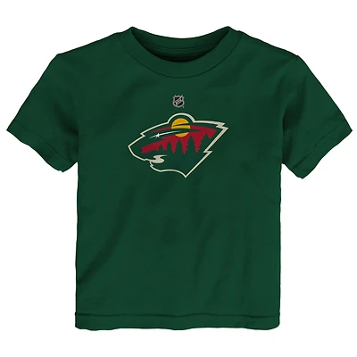 Infant Outerstuff Green Minnesota Wild Primary Logo T-Shirt