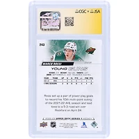 Marco Rossi Minnesota Wild Autographed 2022-23 Upper Deck Series 1 Young Guns #243 CGC Fanatics Witnessed Authenticated /10 Rookie Card